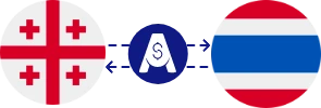 Exchange rate from Georgian Lari to Thai Baht