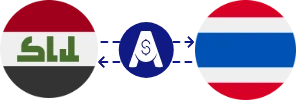 Exchange rate from Iraqi Dinar to Thai Baht