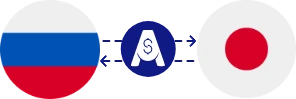 Exchange rate from Russian Ruble to Japanese Yen