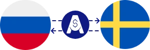 نرخ تبدیل روبل روسیه به کرون سوئد