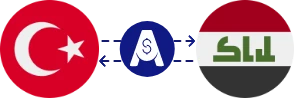 نرخ تبدیل لیر ترکیه به دینار عراق